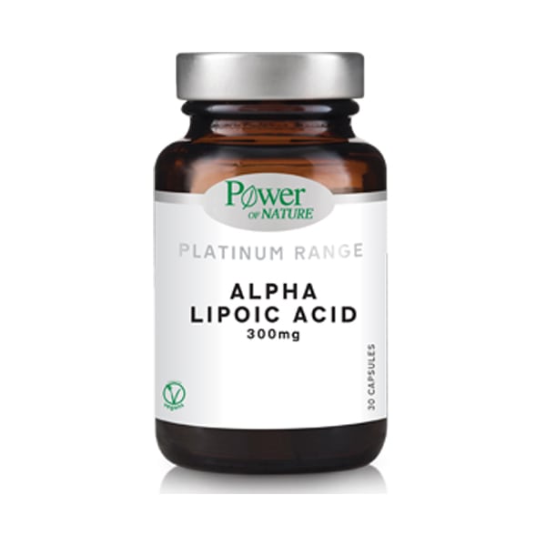Power of Nature Platinum Range Alpha Lipoic Acid 300mg 30 kapsula