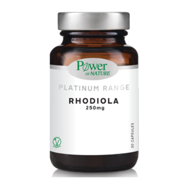 Power of Nature Platinum Range Rhodiola 250mg 30 kapsula
