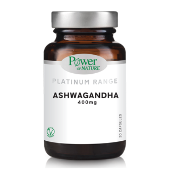 Power of Nature Platinum Range Ashwagandha 400mg 30 kapsula