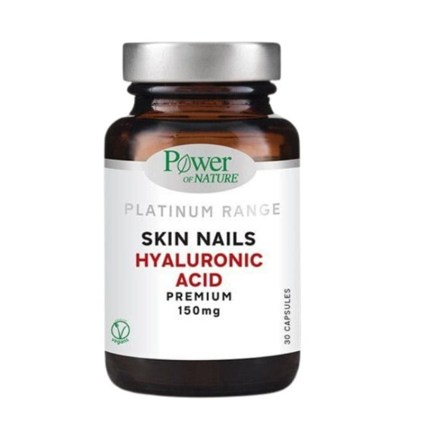 Power of Nature Platinum Range Skin Nails Hyaluronic Acid 150mg 30 kapsula