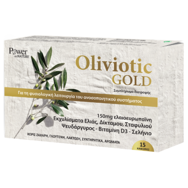 Power of Nature Oliviotic Gold 15 kapsula