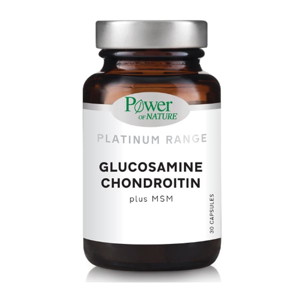 Power of Nature Platinum Range Glucosamine Chondroitin 30 kapsula