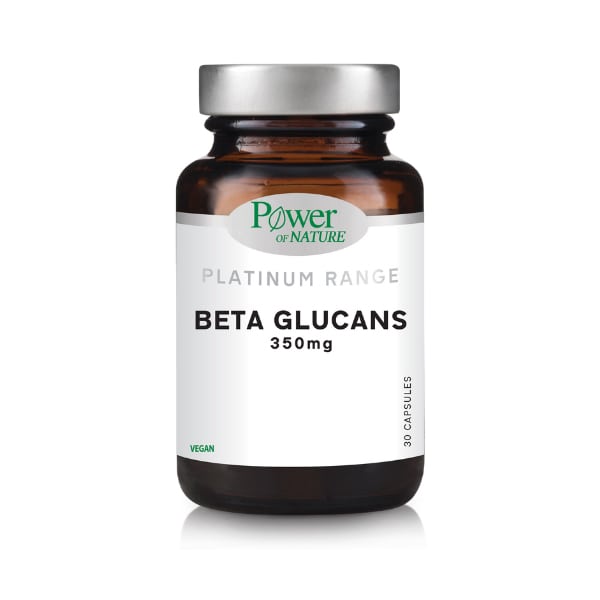 Power of Nature Platinum Range Beta Glucans 350mg 30 kapsula