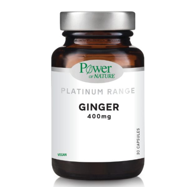 Power Of Nature Platinum Range Ginger 400mg 30 kapsula