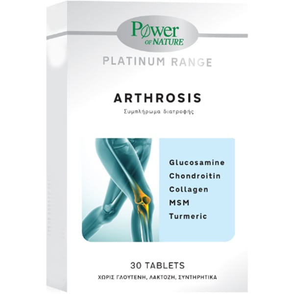 Power of Nature Platinum Range Arthrosis 30 tableta