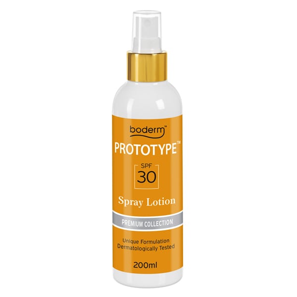 Boderm Prototype Spray Body Lotion SPF30 200 ml