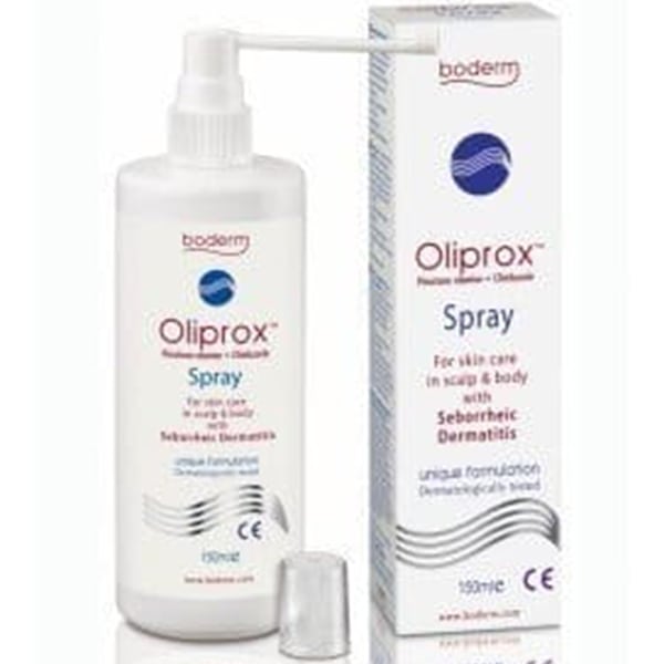 Boderm Oliprox Spray for Seborrheic Dermatitis on the Scalp & Body 150 ml