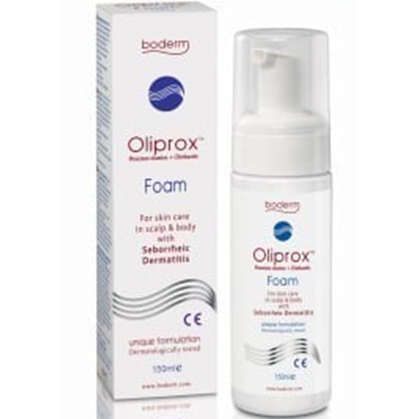 Boderm Oliprox Cleansing Foam for Seborrheic Dermatitis Body & Head 150 ml