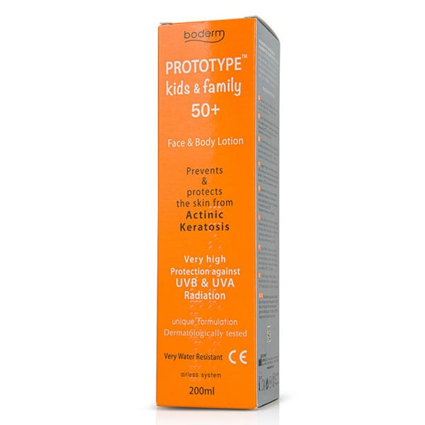 Boderm Prototype Kids & Family Face & Body Lotion SPF50+ 200 ml