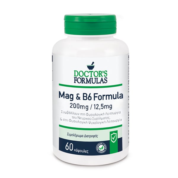 Doctor's Formulas Mag & B6 Formula 60 kapele