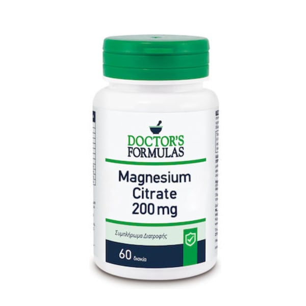 Doctor's Formulas Magnesium Citrate 200mg 60 tableta