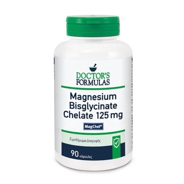 Doctor's Formulas Magnesium Bisglycinate Chelate 125mg 90 ndeshje