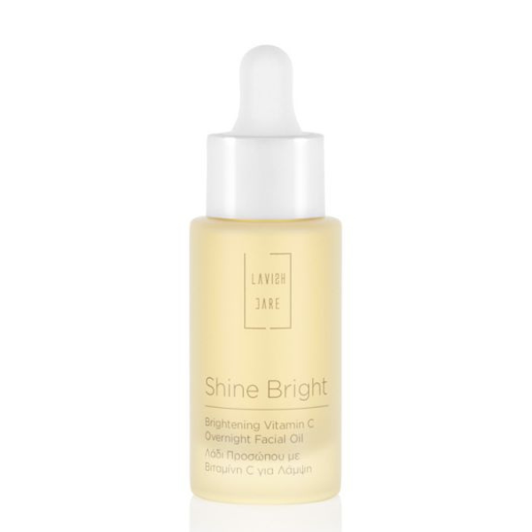 Lavish Care Shine Bright Brightening Vitamin C Overnight Facial Oil 30 ml