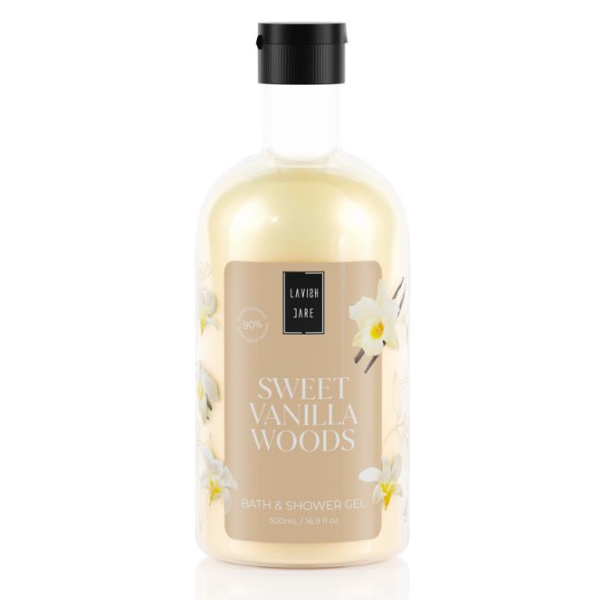 Lavish Care Bath & Shower Gel Sweet Vanilla Woods 500 ml