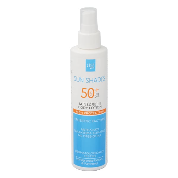 AG Pharm Sun Shades Sunscreen Body Lotion SPF50+ 200 ml