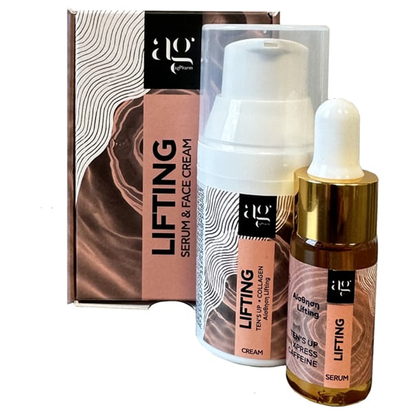 Ag Pharm Lifting Promo Serum, 10ml & Face Cream, 30ml 1 set