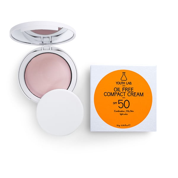 Youth Lab. Oil Free Compact Cream SPF 50 Combination/Oily Skin Light Color 10g