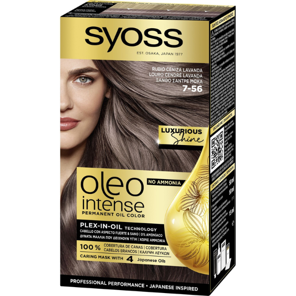 Syoss Oleo Intense Permanent Oil Color No.7-56 Blonde Santre Mocha 1 copë