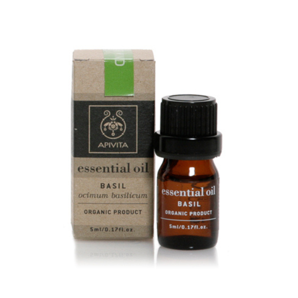 Apivita Essential Oil Basil 5 ml