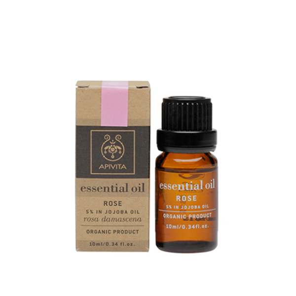 Apivita Essential Oil Rose 5% in Jojoba Oil 10 ml