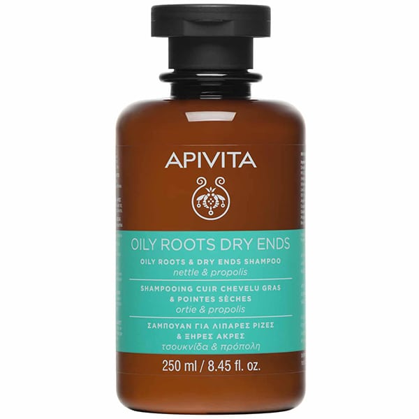 Apivita Oily Roots & Dry Ends Shampoo with Nettle & Propolis 250 ml