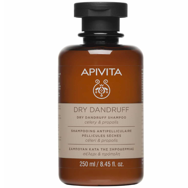Apivita Dry Dandruff Shampoo with Celery & Propolis 250 ml