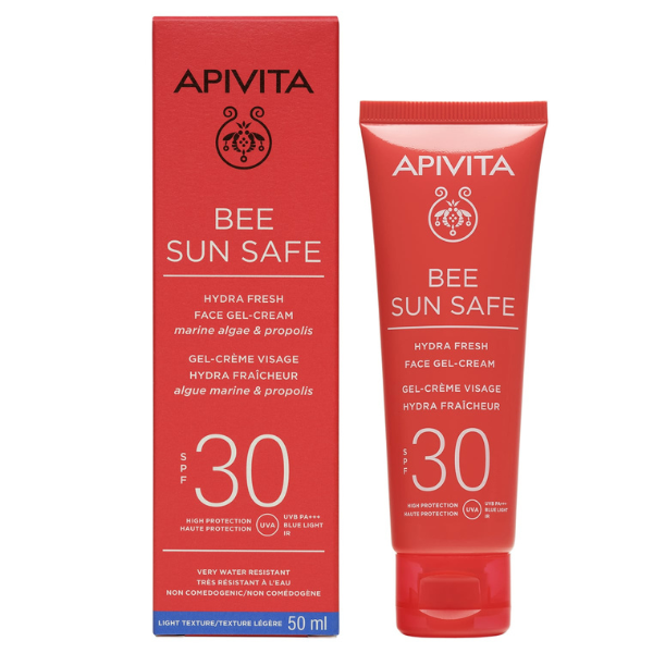 Apivita Bee Sun Safe Hydra Fresh Face Gel-Cream SPF30 50 ml