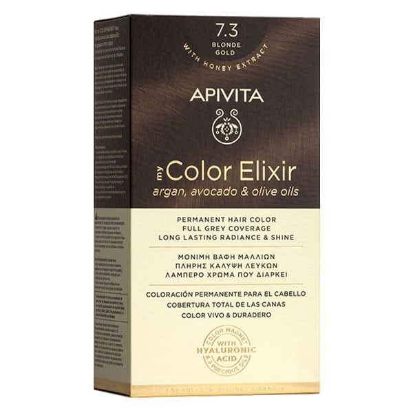 Apivita My Color Elixir PermaNeNt Hair Color No 7.3 BloNde Gold 1 copë