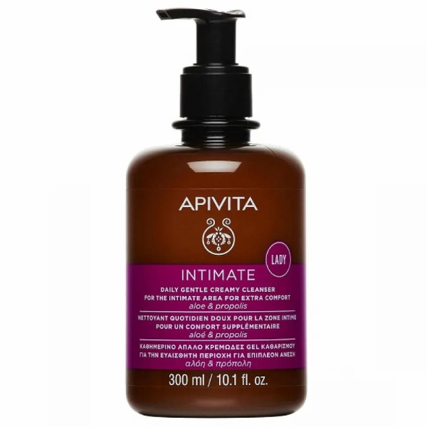 Apivita Intimate Lady Daily Gentle Creamy Cleanser 300 ml