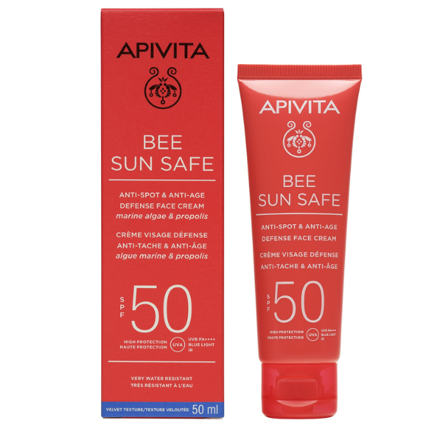 Apivita Bee Sun Safe Anti-Spot & Anti-Age Defense Face Cream SPF50 50 ml