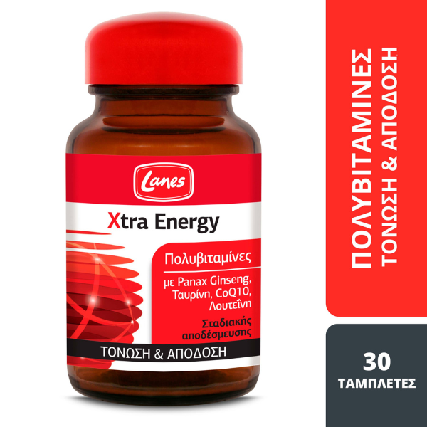 Lanes Xtra Energy 30 tableta