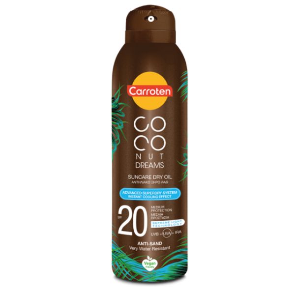 Carroten Coconut Dreams Suncare Dry Oil SPF20 150 ml