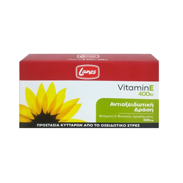 Lanes Vitamin E 400iu 268mg 30 kapsula