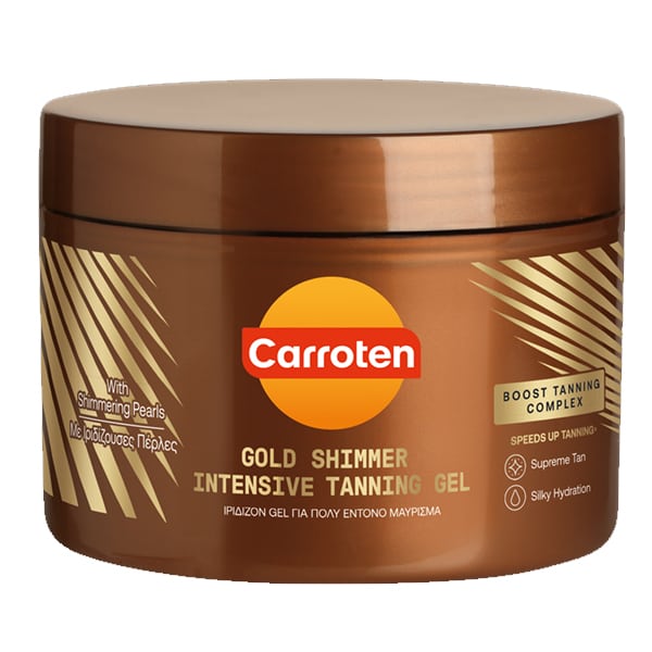 Carroten Gold Shimmer Intensive Tanning Gel 150 ml