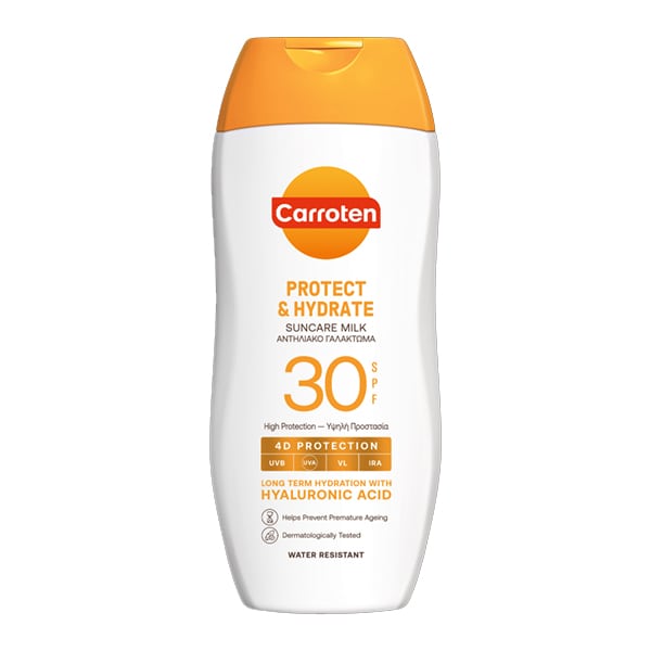 Carroten Protect & Hydrate Suncare Milk 4D Protection SPF30 200 ml