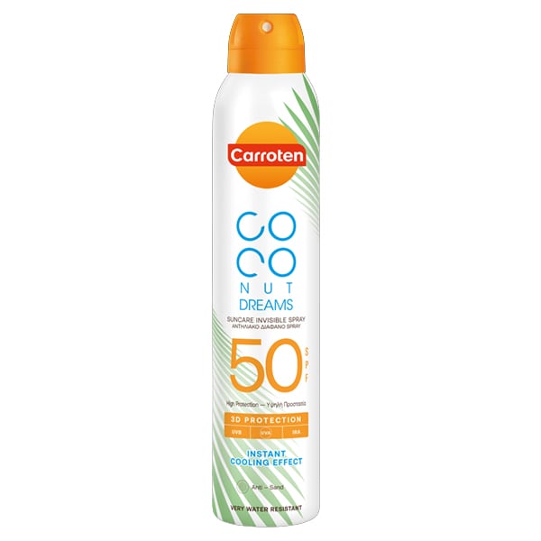 Carroten Coconut Dreams Suncare Invisible Spray 3D Protection SPF50 200 ml