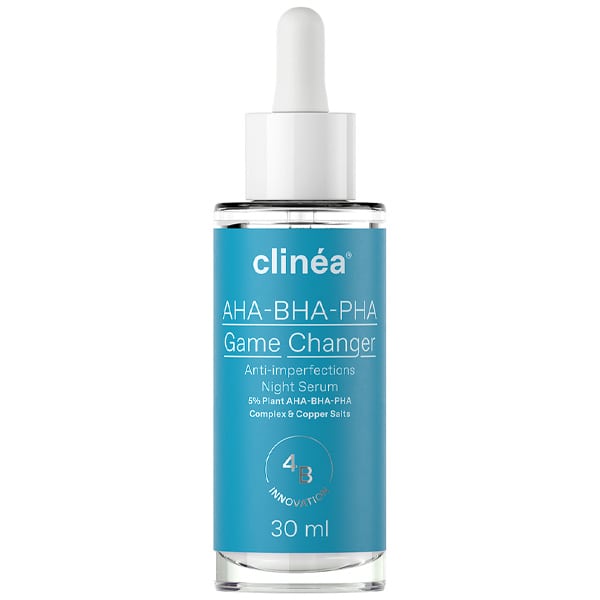 Clinea AHA - BHA - PHA Game Changer Night Serum 30 ml