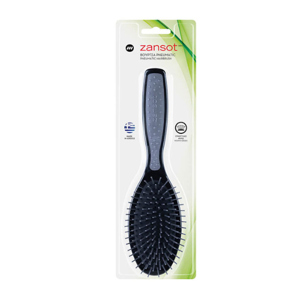 Zan Sot (15.123) Hair Brush 1 copë - Gri