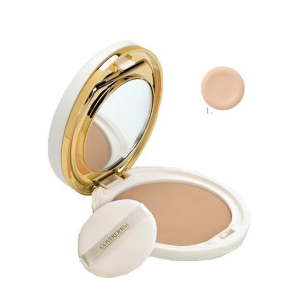 Coverderm Luminous Compact Powder No1 SPF50+ 10g