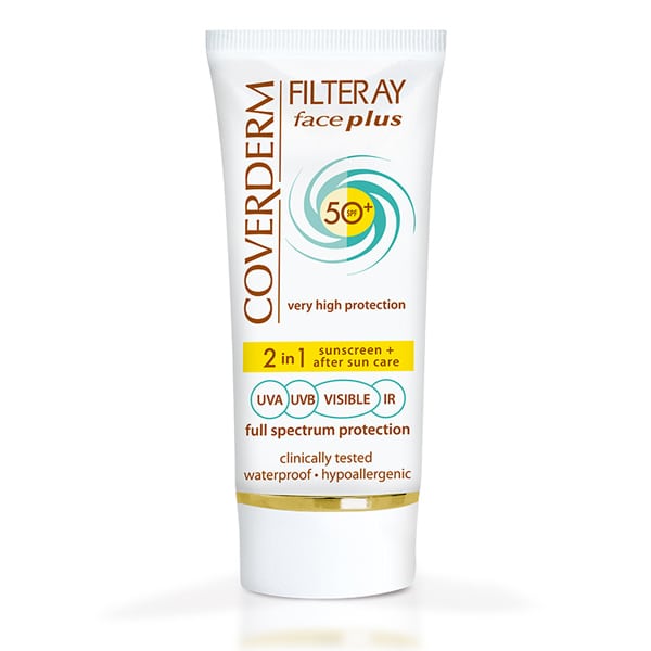 Coverderm Filteray Face Plus 2in1 Dry/Sensitive Skin SPF50+ 50 ml