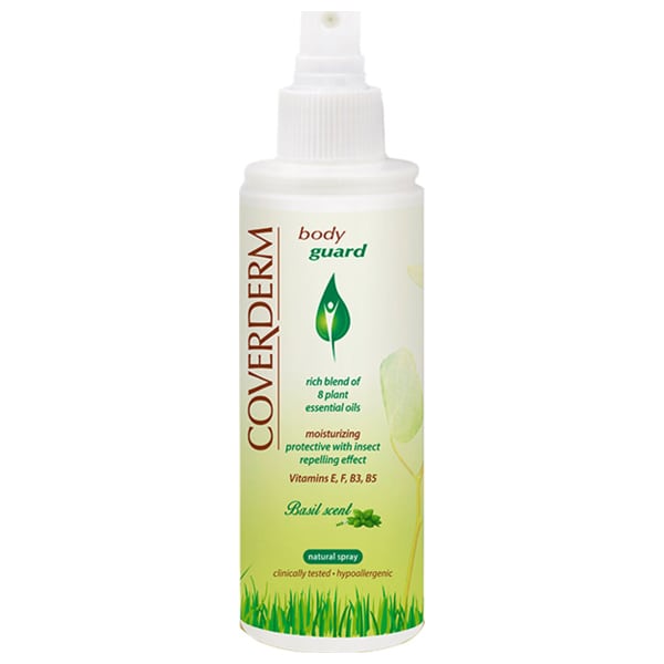 Coverderm Body Guard Insect Repellent Spray Basil Scent 100 ml