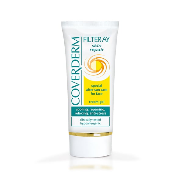 Coverderm Filteray Skin Repair Face After Sun Cream-Gel 50 ml