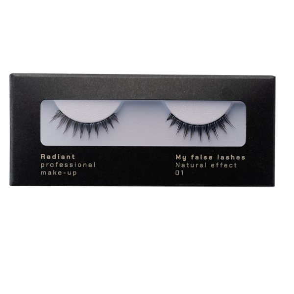 Radiant Professional Make-up My False Lashes 01 Natural Effect 1 palë