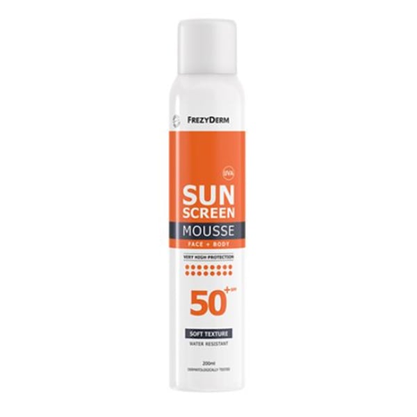 Frezyderm Sun Screen Mousse SPF50+ 200 ml