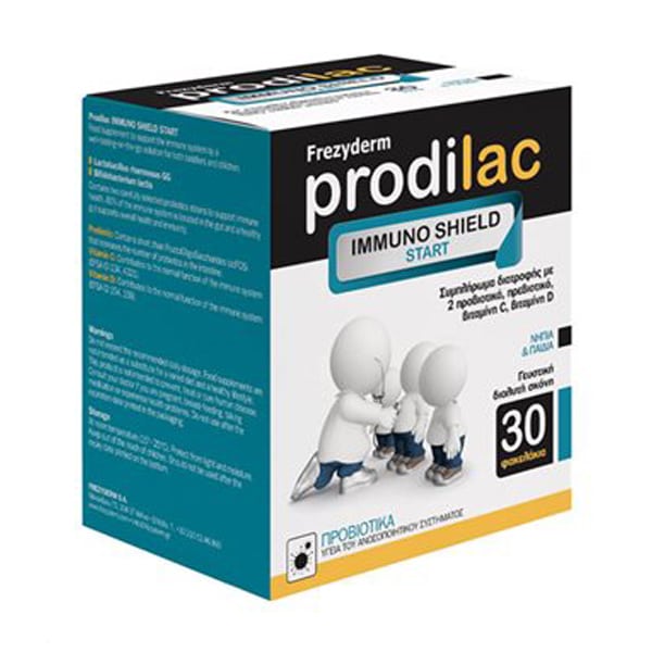 Frezyderm Prodilac Immuno Shield Start Probiotics for Toddlers & Children 30 bustina