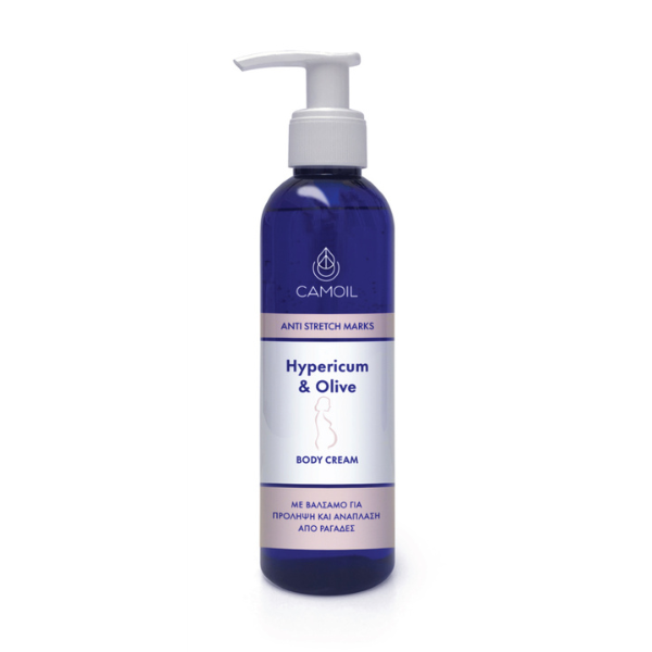 Camoil Hypericum & Olive Anti Stretch Marks Body Cream 200 ml