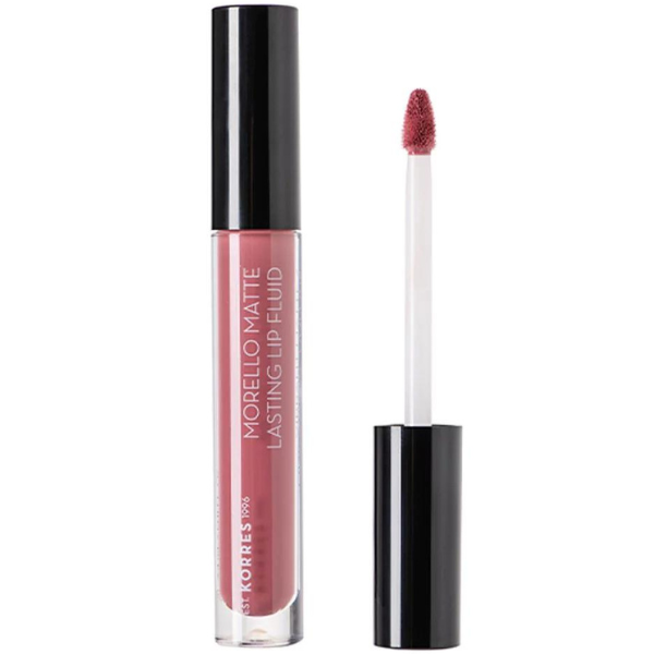 Korres Morello Matte Lasting Lip Fluid 3.4ml - 10 Trëndafila Damask