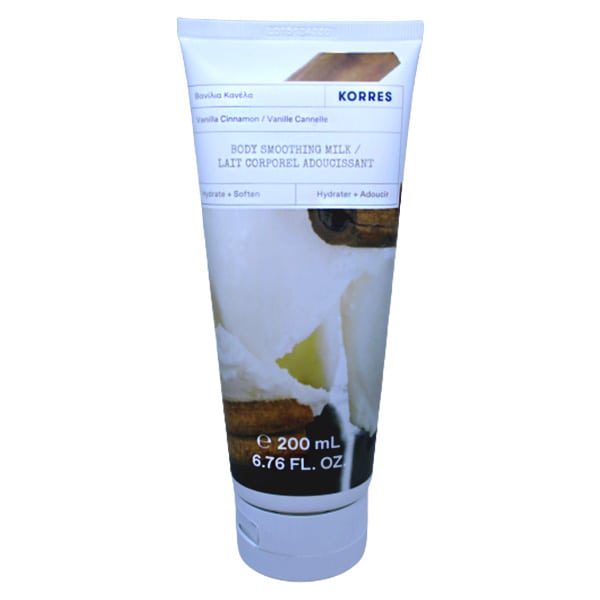 Korres Body Smoothing Milk Vanilla Cinnamon 200 ml