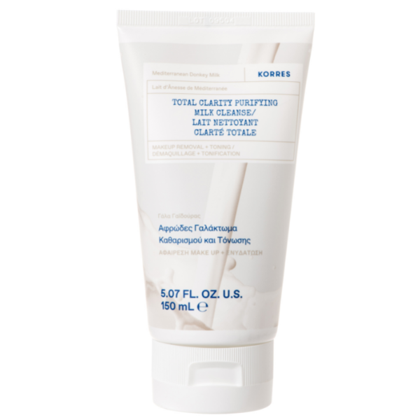 Korres Mediterranean Donkey Milk Total Clarity Purifying Milk Cleanse 150 ml