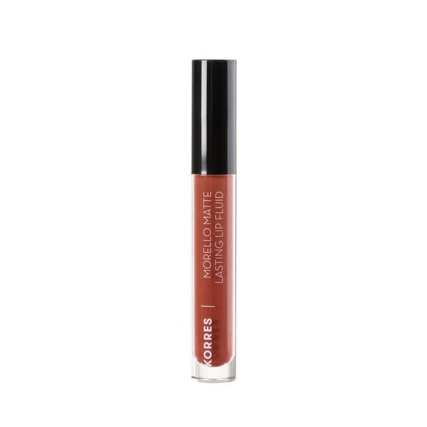 Korres Morello Matte Lasting Lip Fluid 3.4ml - 58 Argjilë e Kuqe